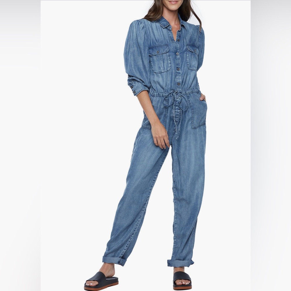 Wash Lab Denim Jumpsuit